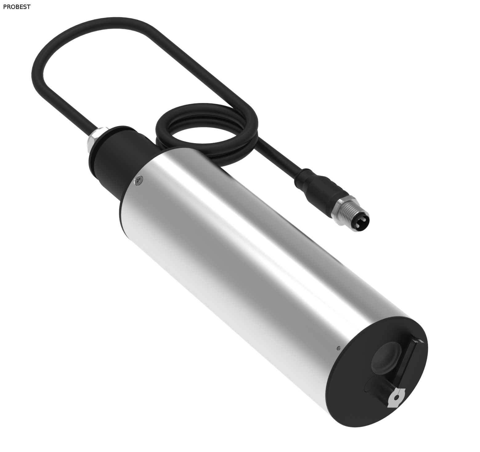 High-performance digital turbidity sensor probe with cable for continuous online water monitoring