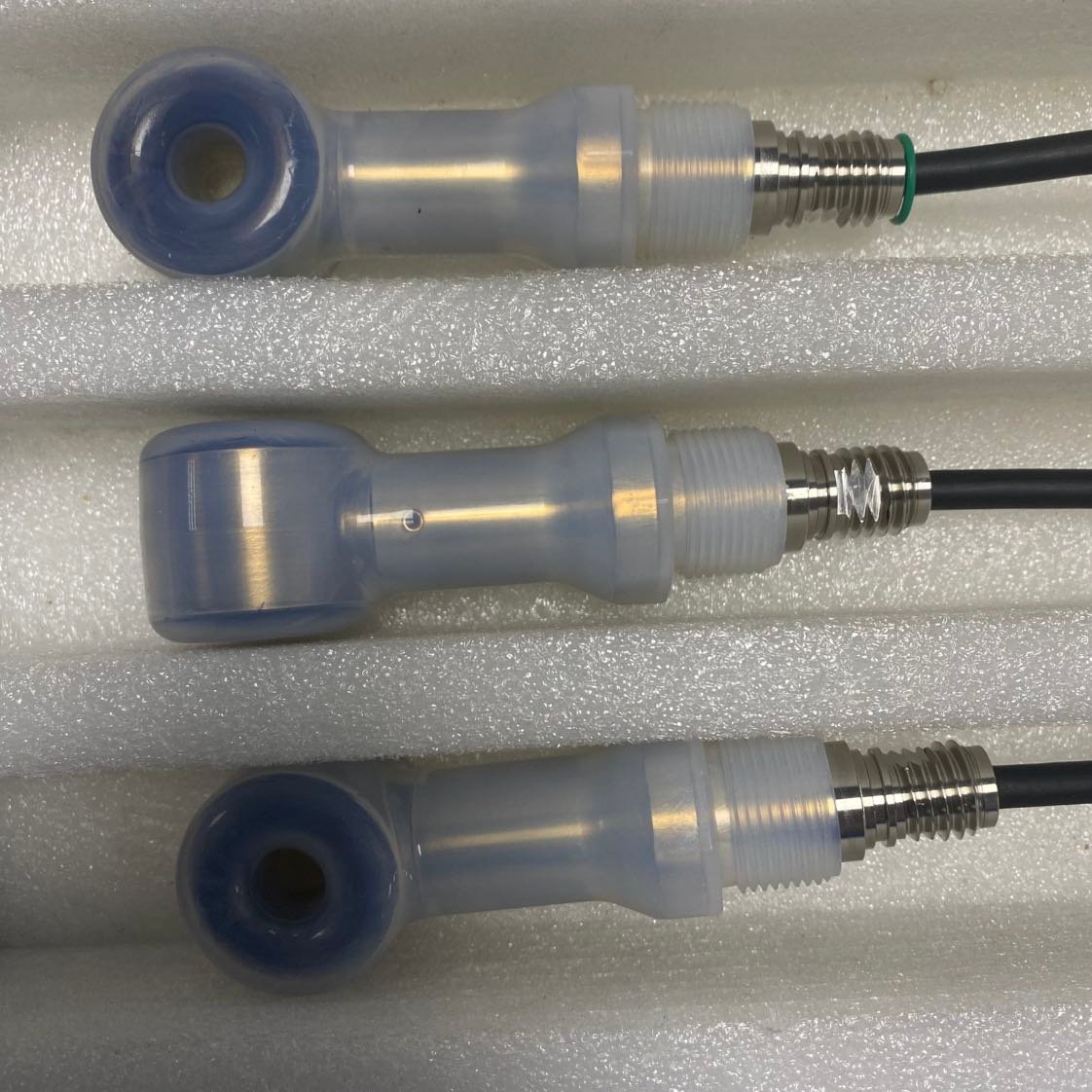 PFA inductive conductivity sensor for high-temperature corrosive process water monitoring