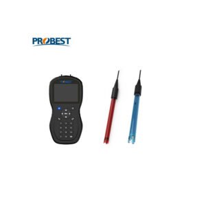 Portable pH and ORP meter for field water quality testing
